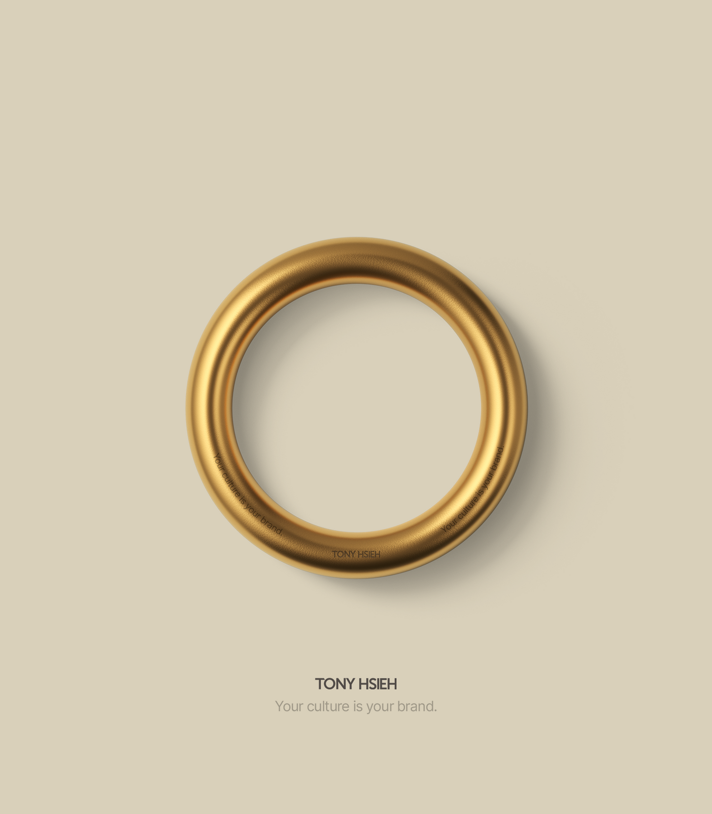 Tony Hsieh Metal Ring