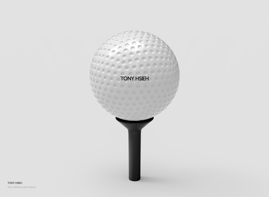 Tony Hsieh Golf ball