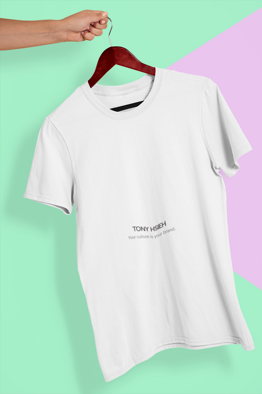 Tony Hsieh White t-shirt