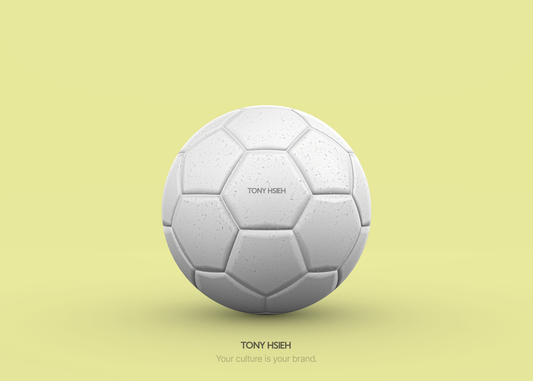 Tony Hsieh Soccer ball